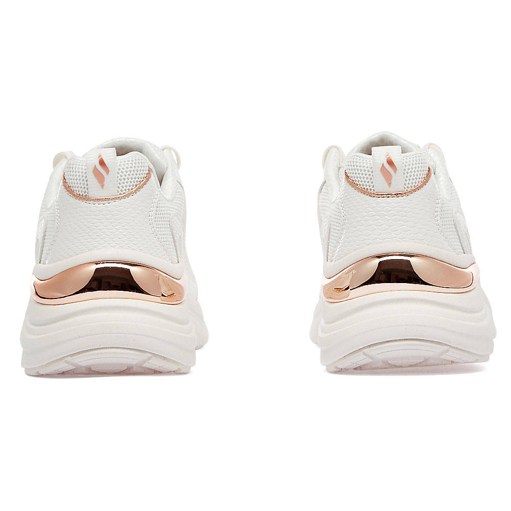 Skechers Snake Trimmed Perforated Durleather Lace Up Fashion Sneaker 177576