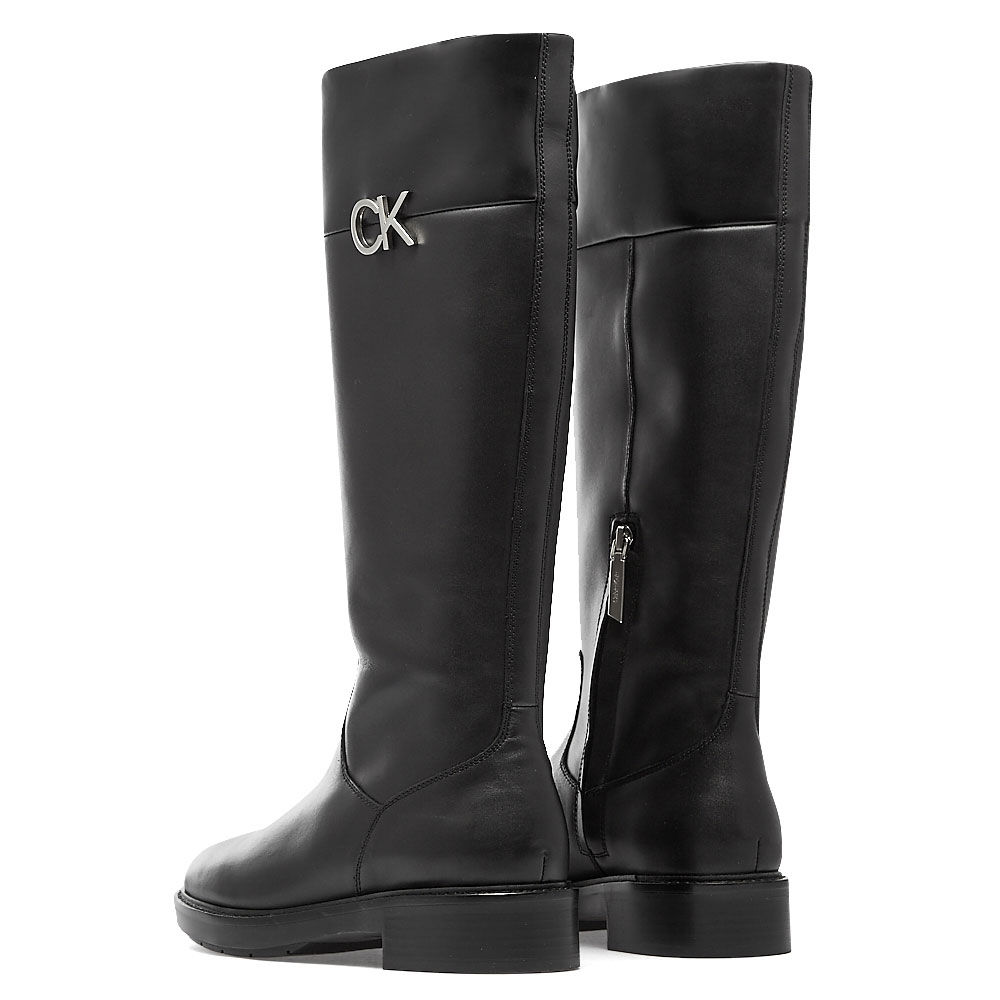Calvin Klein Rubber Sole Knee Boot W/Hw HW0HW01689